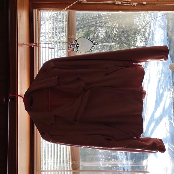 Pink Suede Spring Jacket - Picture 5 of 6